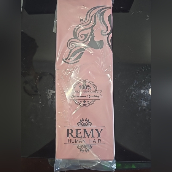 Remy 100% Premium Human Hair Brown With Highlights 5/24# - Picture 2 of 16